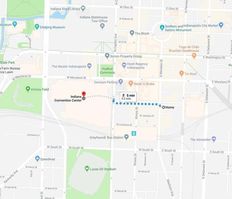 Top Floor Loft In Downtown Indianapolis!!! Εξωτερικό φωτογραφία